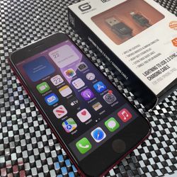 2022 Unlocked Apple iPhone SE 3rd Generation 64GB Battery Health 96%