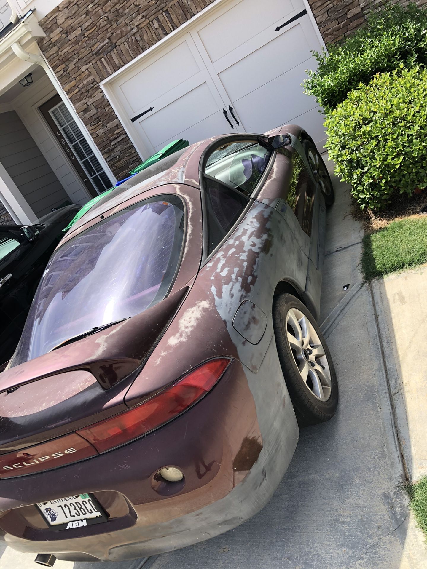 99 eclipse 170k miles. Cleaning out my garage must go, new clutch put in doesn’t have a radio but runs $800