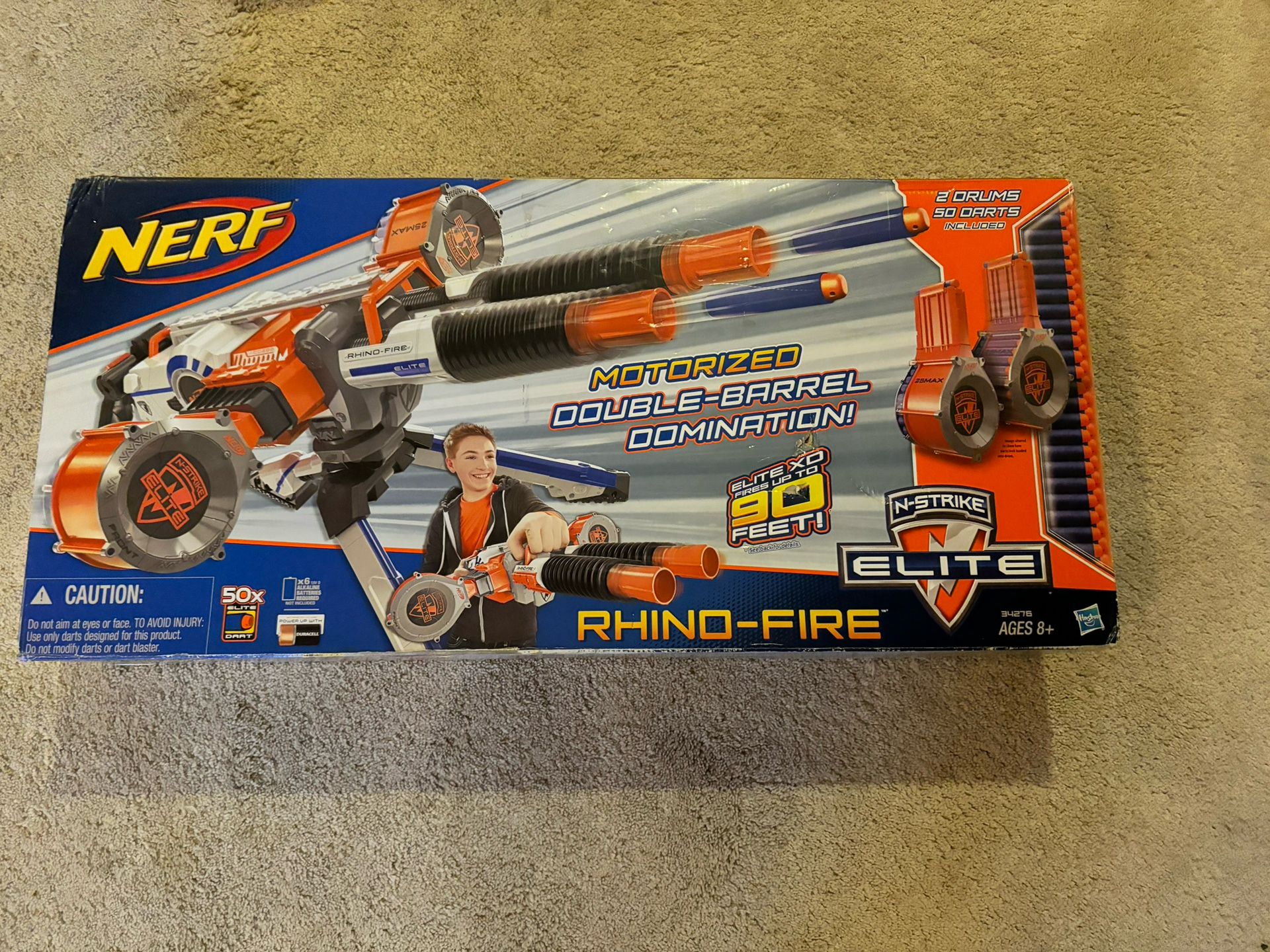 Nerf Rhino Fire