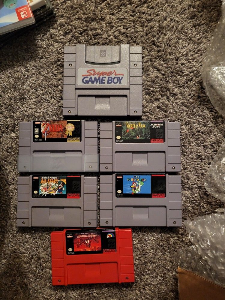 Video Games...PS1, PS2, PS4, SNES, Wii, Xbox