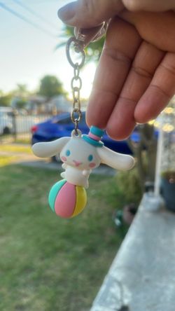 Cinnamoroll Keychain with Colorful Ball