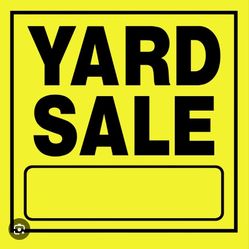 Family yard sale
