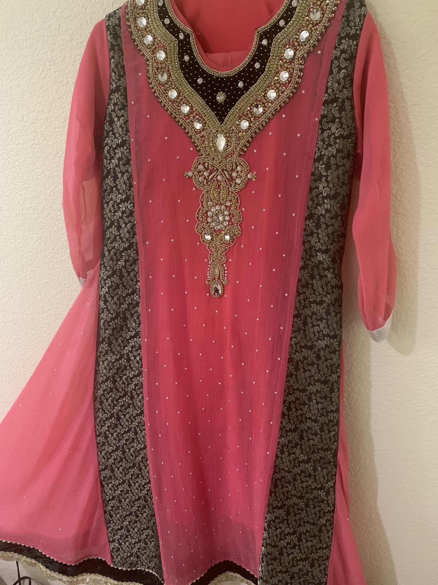 Beautiful Pink Dress Indian/pakistani