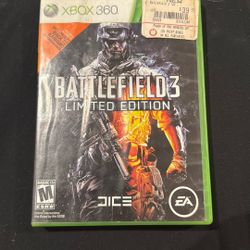 Battlefield 3 Limited Edition Xbox 360