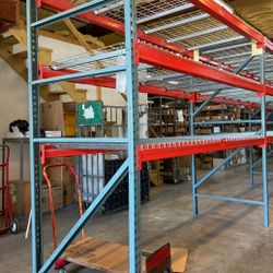 ⭐️ 8 Foot Boltless Steel Shelving Unit, Commercial Pallet Racks for Forklifts & Warehouses ⭐️