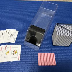Blackjack 6 Deck Shoe And Cards