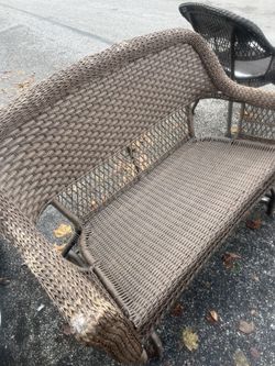 Patio/Porch swing And Two Chairs 