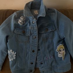 Disney Denim Jacket Size 5/6