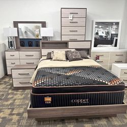 Sale ! Queen Storage Bedroom Set - COD - Fast Delivery in DFW