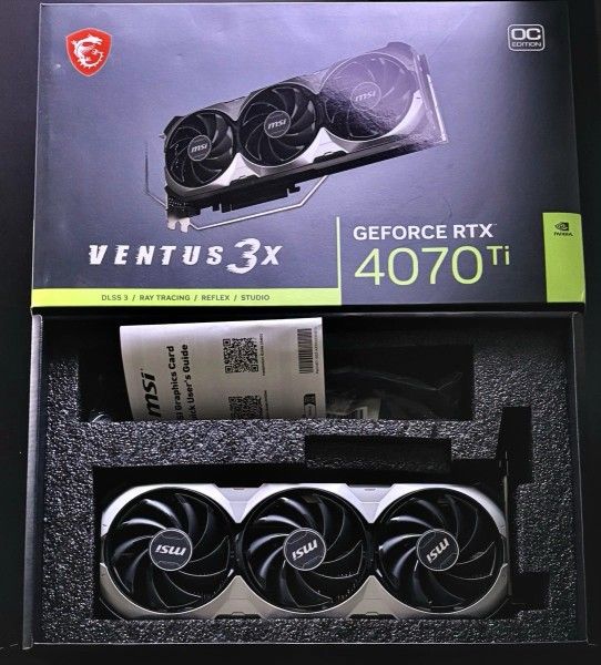 MSI GeForce RTX 4070 Ti Graphics Card