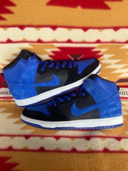 Nike Dunk High Pro SB Black Game Royal Jpack Used Mens 14 RARE