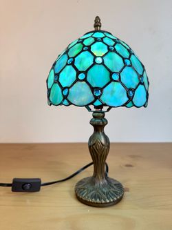 Turquoise lamp