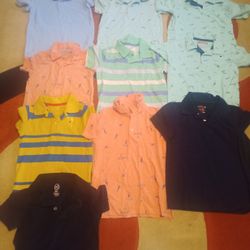 10 Size 4/5 T Collared Shirts boys 