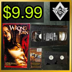*CLASSIC* Wrong Turn VHS Horror Film (2003)