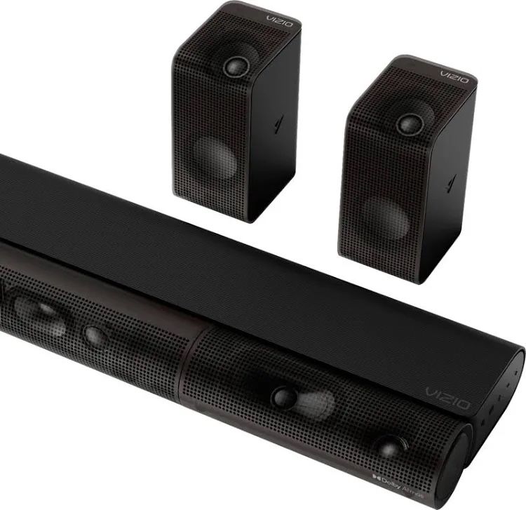 Ricambio Telecomando Soundbar Vizio Telecomando Originale VIZIO D41-H Per Soundbar - Retroilluminato, Compatibile Con Serie M, V, P Telecomando Con Display
