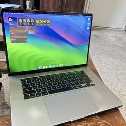 2019 Macbook Pro 16” - 1TB SSD - I9 Processor - 2.3 GHz 8-Core CPU 16GB Ram- AMD Radeon Pro 5500M