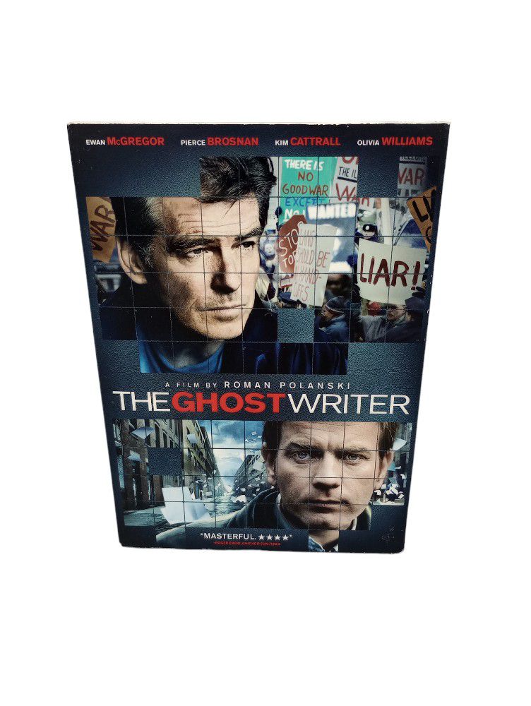 The Ghost Writer DVD Widescreen Pierce Brosnan, Ewan McGregor

