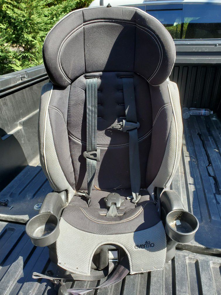 evenflo child booster highback seat