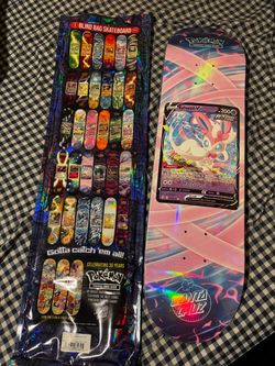 Santa Cruz Pokémon Sylveon Skateboard Deck
