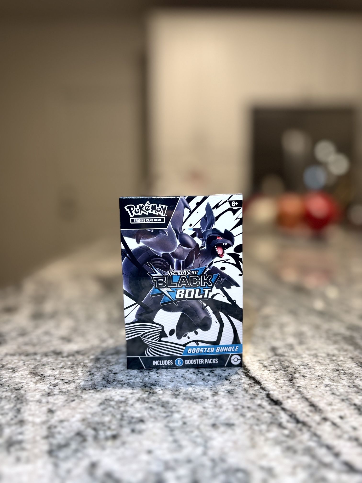 Pokemon Black Bolt Booster Bundle 6 Sealed Packs English TCG Factory Sealed New