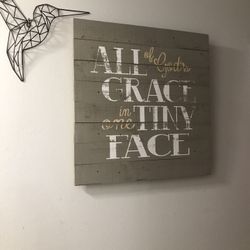 Wooden Hanging Deco