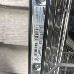 Samsung Dishwasher Model Number DW80J3020US