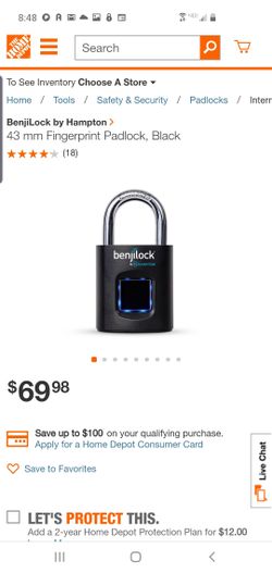 Fingerprint lock