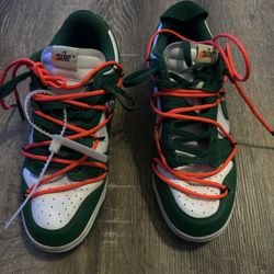 Nike Dunk Low Off-White Pine Green