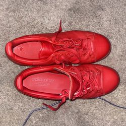 Original Adidas Red Size 9.5