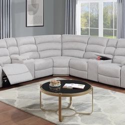 New Recliner Sectional Couch! Includes Free Delivery 🚚! Free Assembly!