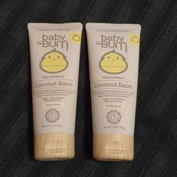 $6 EACH (2 Available) Baby Bum Coconut Diaper/ Skin Balm 3oz