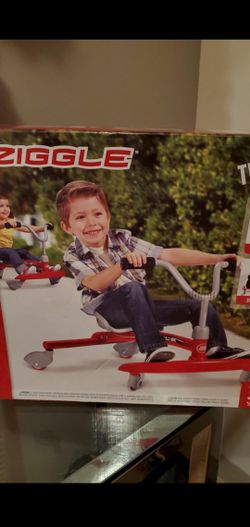 Twist and wiggle scooter