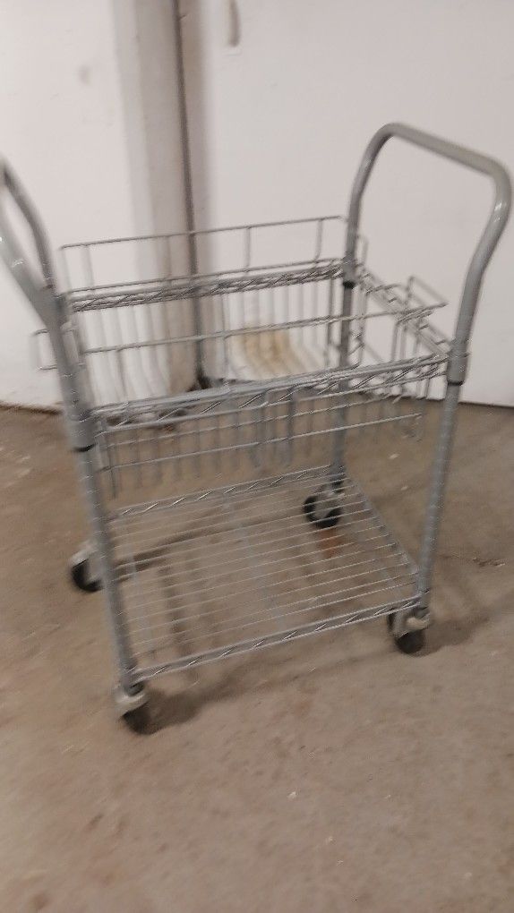 Mail Cart 24x18x39" High