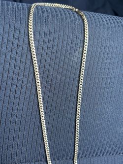 Gold-Tone Cuban Link Chain Necklace