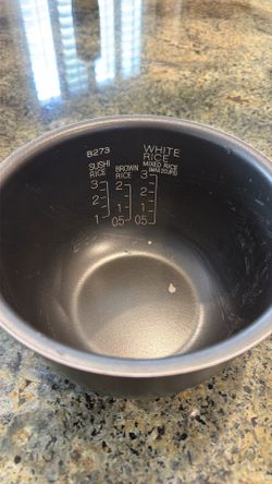 Inner pot of  Zojirushi induction Rice cooker