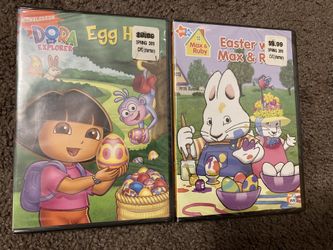 Kids Max & Ruby and Dora DVD's - New and Sealed