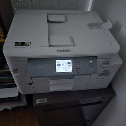 TWO Brother INKJET Printers With Extra Cartridges.  