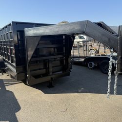 2025 Carson Trailer Dump Trailer 7’ X 16’ 9.9K GVWR