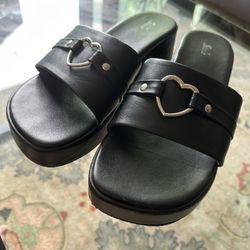 Wedge Slides Sandals 