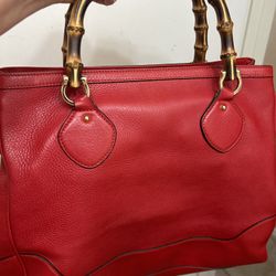 Large gucci Bag Bamboo Handles 