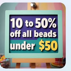 Bead & Accessories Sale!!!