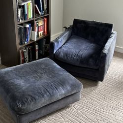 Herman Miller Chair And Ottoman 