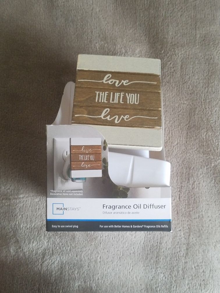 Brand New Fragrance Oil Diffuser Love The Life You Live