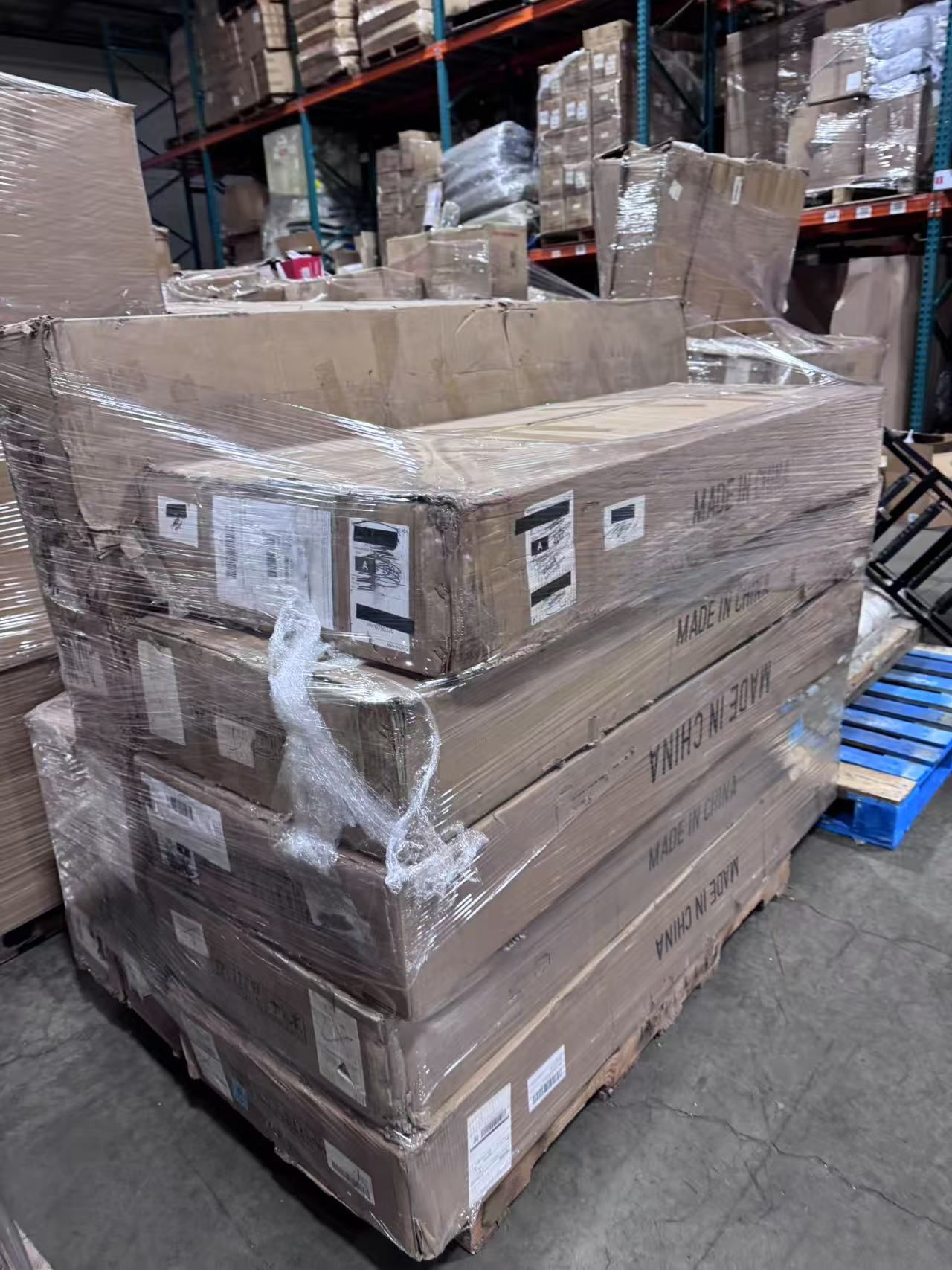 Mixed Pallets First Come First Serve