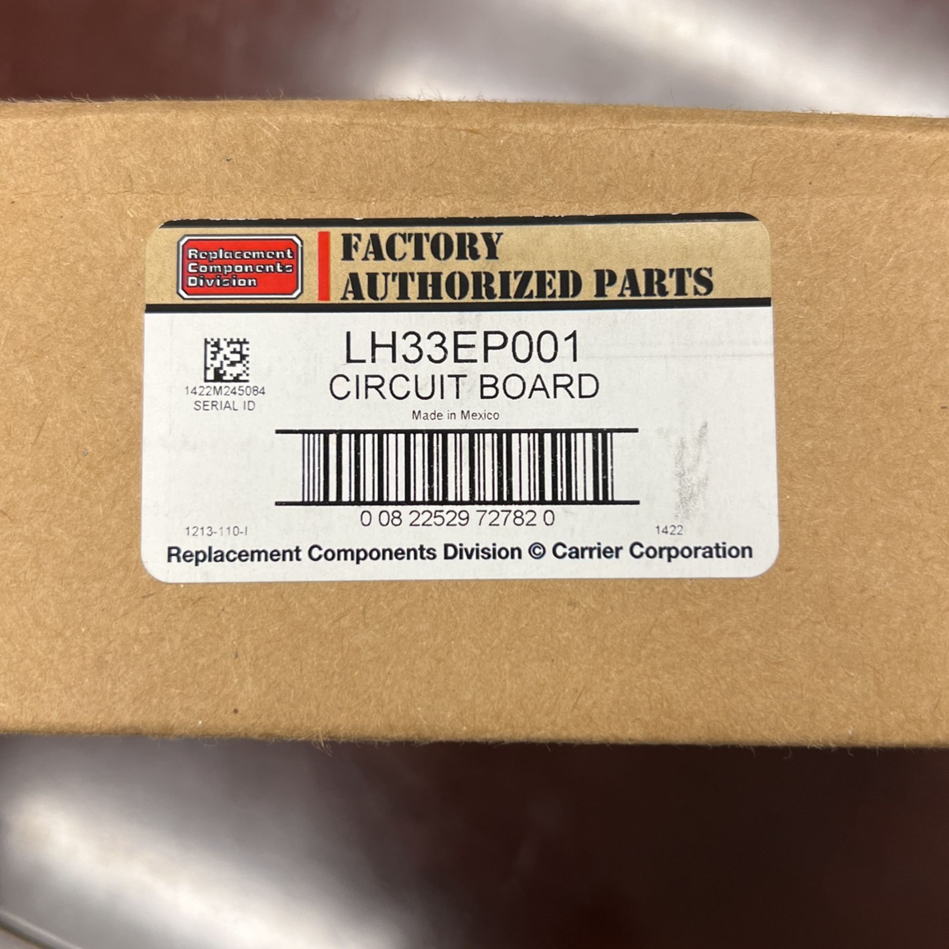 LH33EP001 New Control Board For Carrier Furnace
