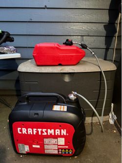 Craftsman Generator with Extended run Fuel Tank.