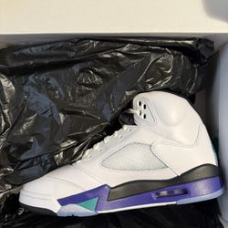 Retro 5 Grape Brand New