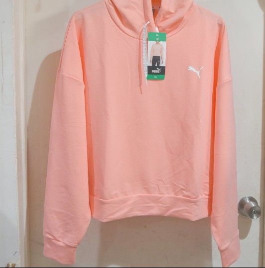 Puma Lightweight Hoodie Pink XL