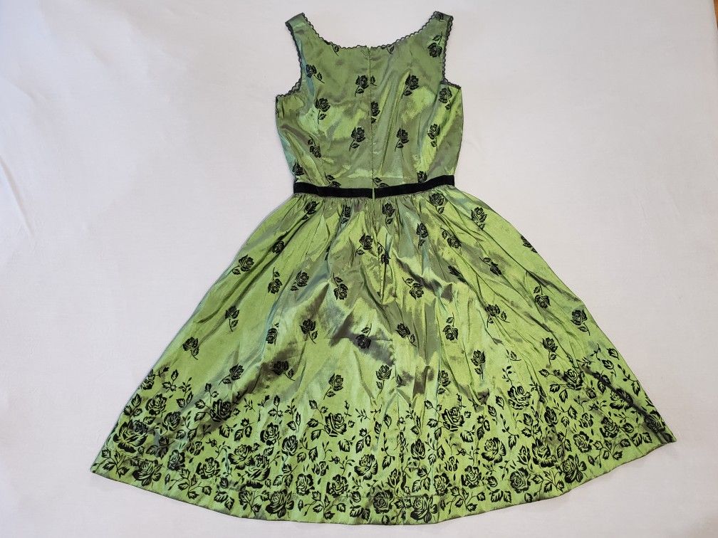new moon green dress MNM Couture V06941 Pleated Long Sleeve Formal Beaded Peplum Evening Dress