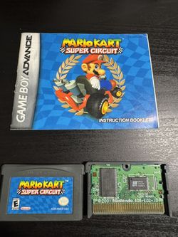 Mario Kart Super Circuit Gameboy Nintendo